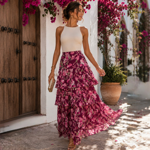 Falda Azahara Flores