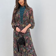 Conjunto Floral Falda/Blusa