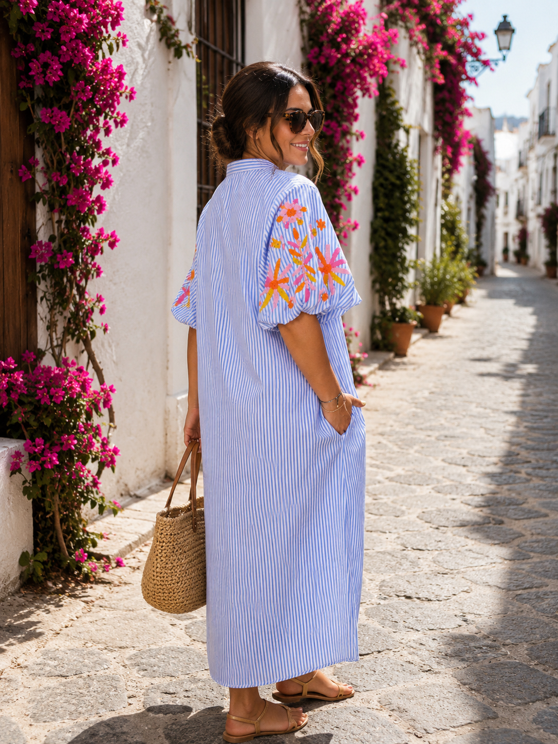 Vestido camisero Azurra