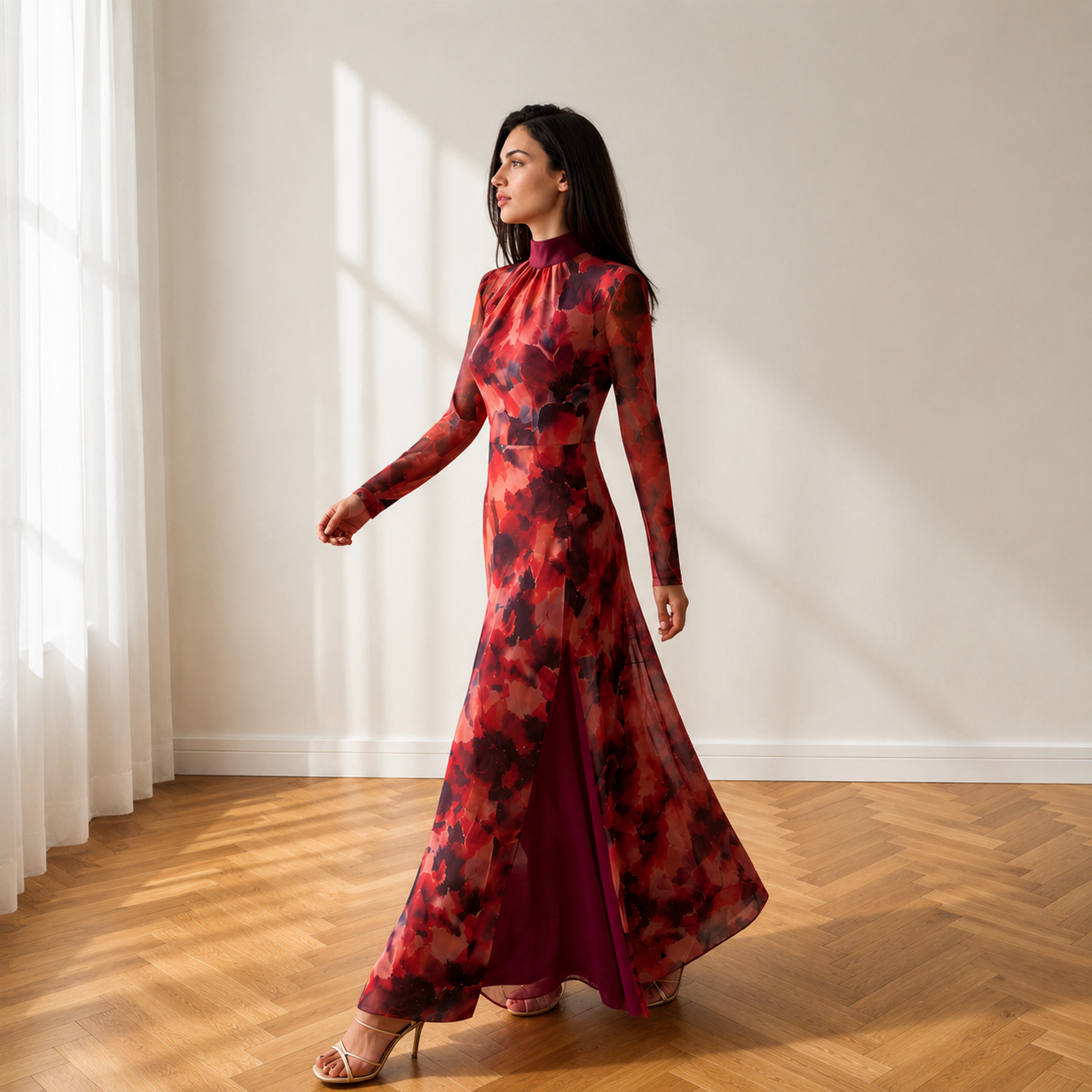 Vestido Berta Rojo