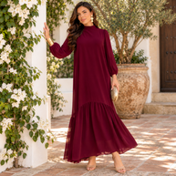 Vestido Nekane Burdeos