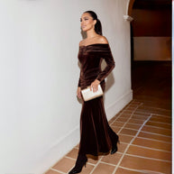 Vestido Mila Marrón