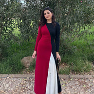 Vestido Tricolor Noa