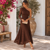 Vestido Eleonora Marrón
