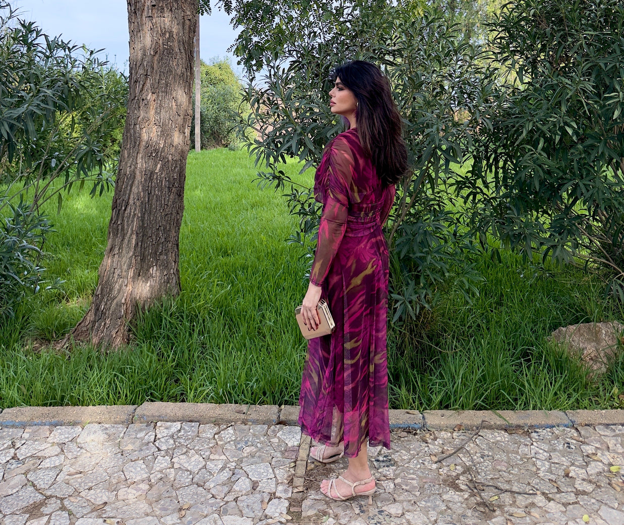 Vestido Tatiana Buganvilla