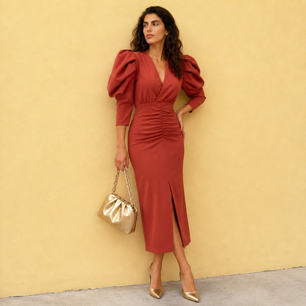 Vestido Mía Teja