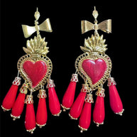 Pendientes corazón Juana