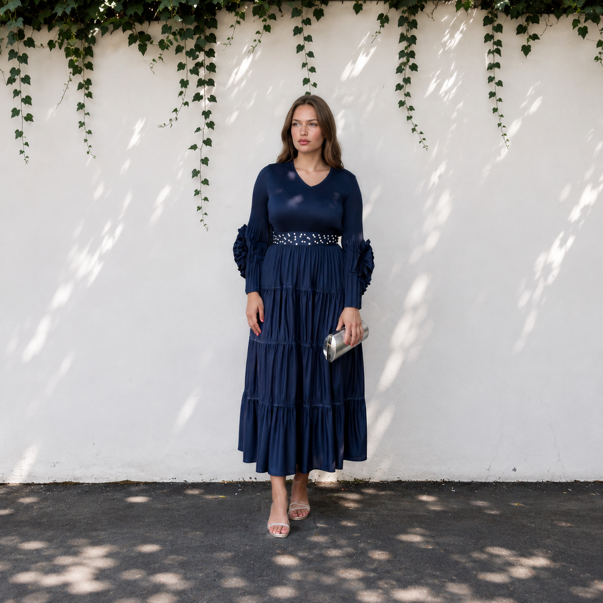Vestido Camila azul