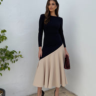 Vestido Clarisa Marino / Beige