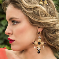 Pendientes Cruz Imperial