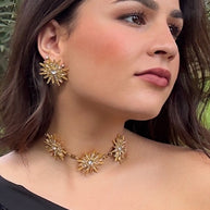 Choker estrellas Cristal