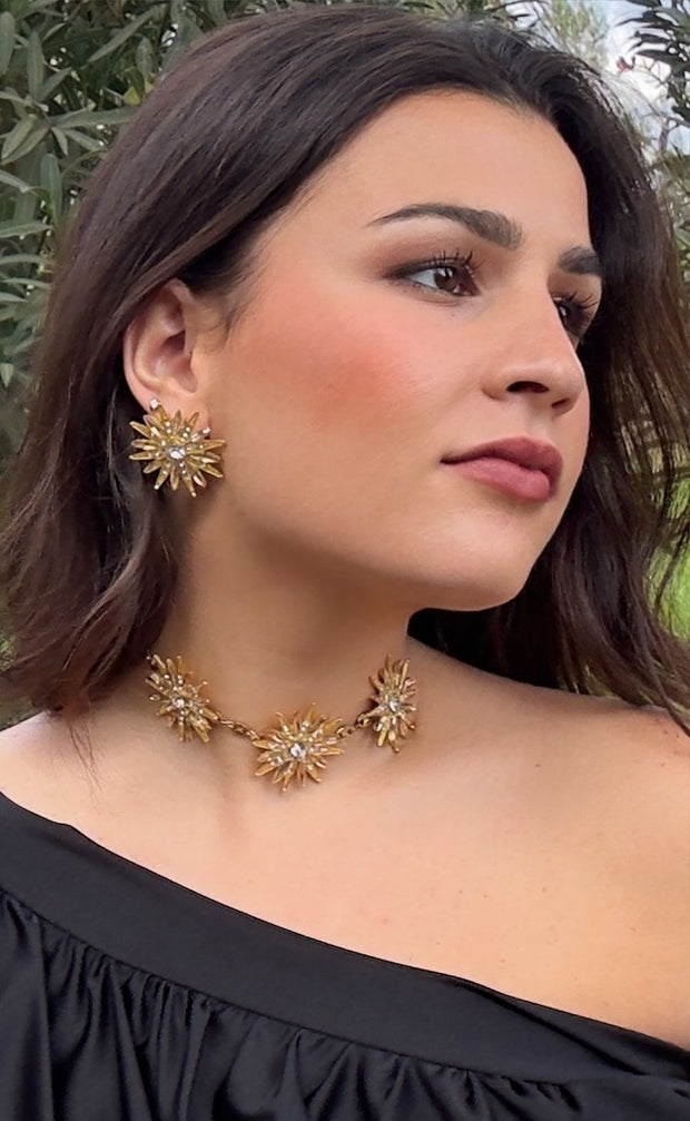 Choker estrellas Cristal