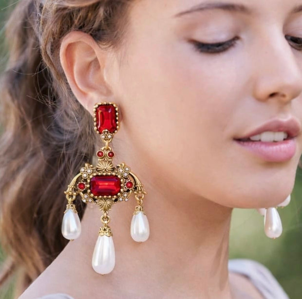 Pendientes Gabriela Rojos