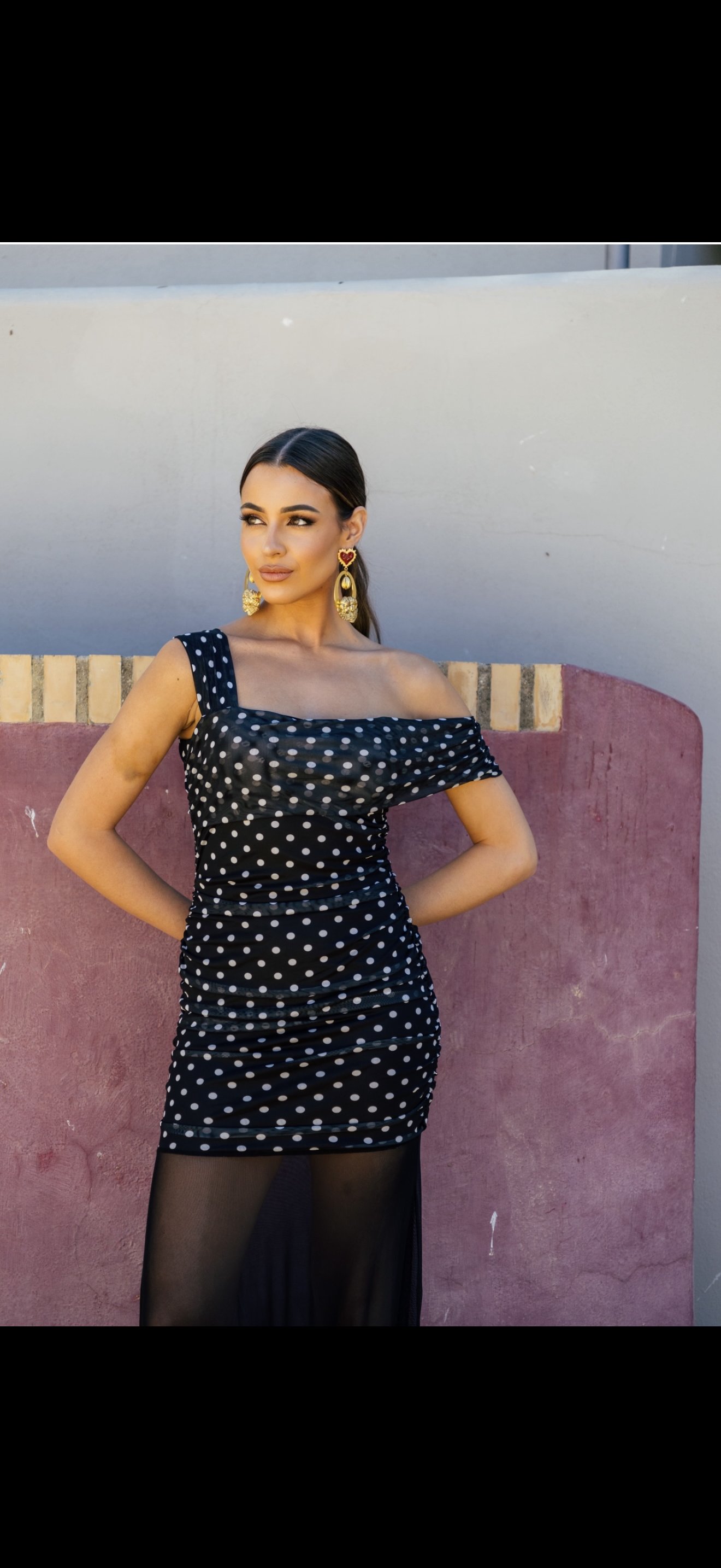 Vestido Davinia Lunares