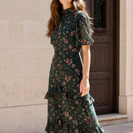 Vestido victoria verde