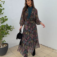 Conjunto Floral Falda/Blusa