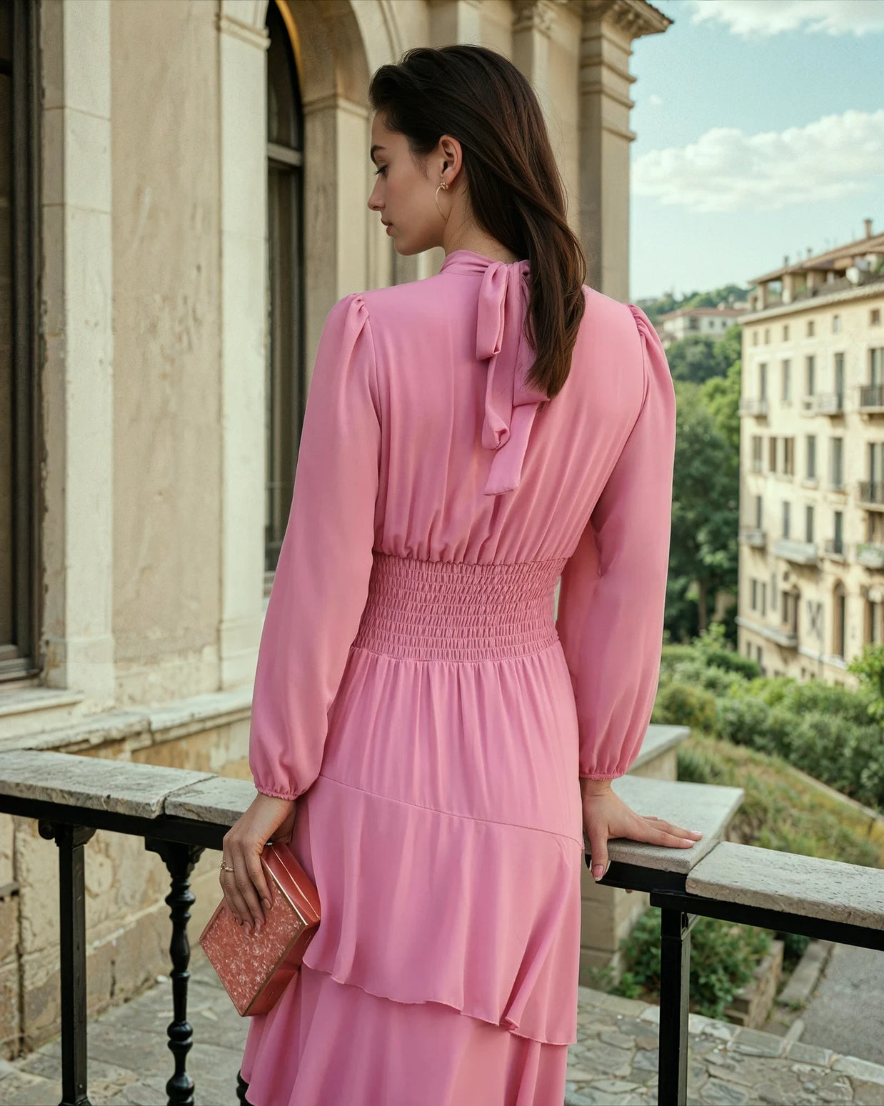 Vestido Yolanda Rosa