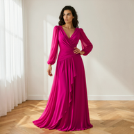 Vestido Miranda Buganvilla