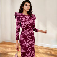 Vestido Cassie Burdeos