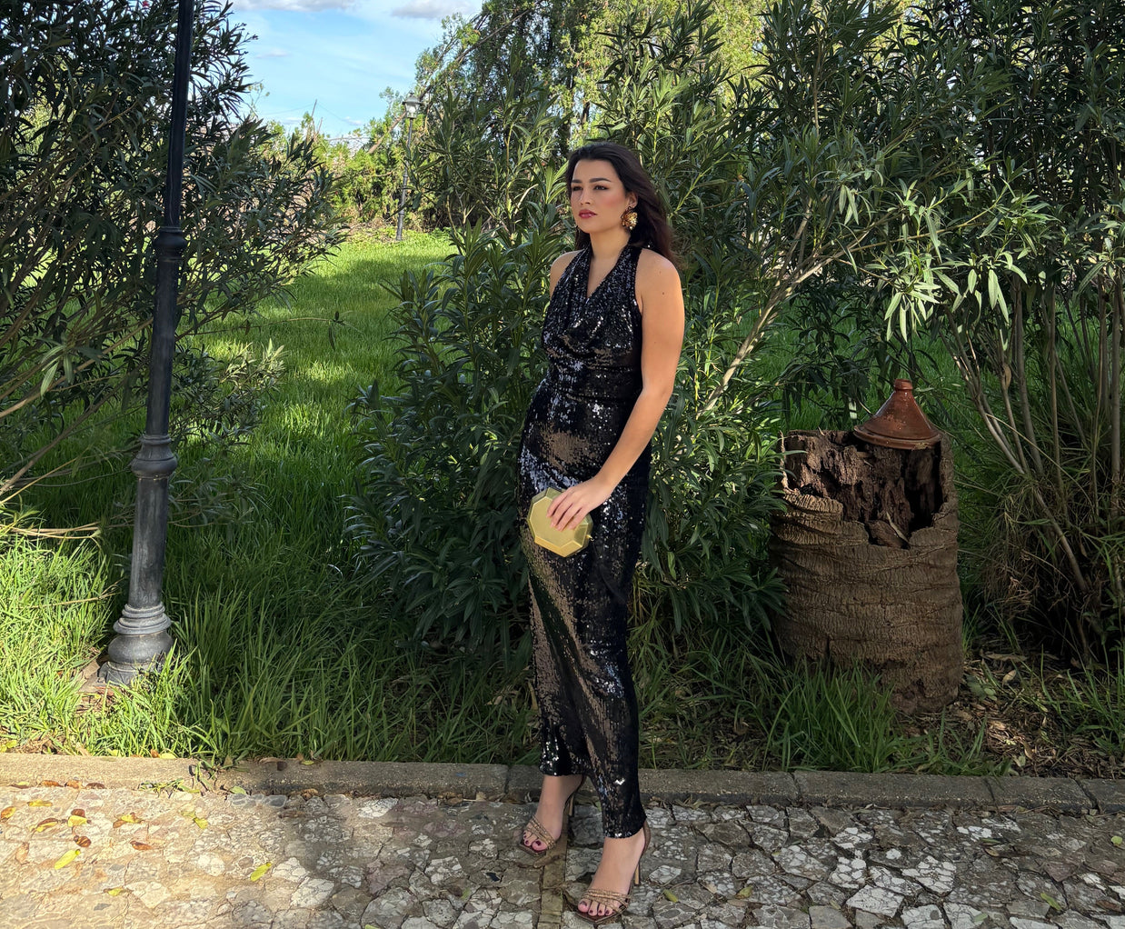 Vestido Tina lentejuelas