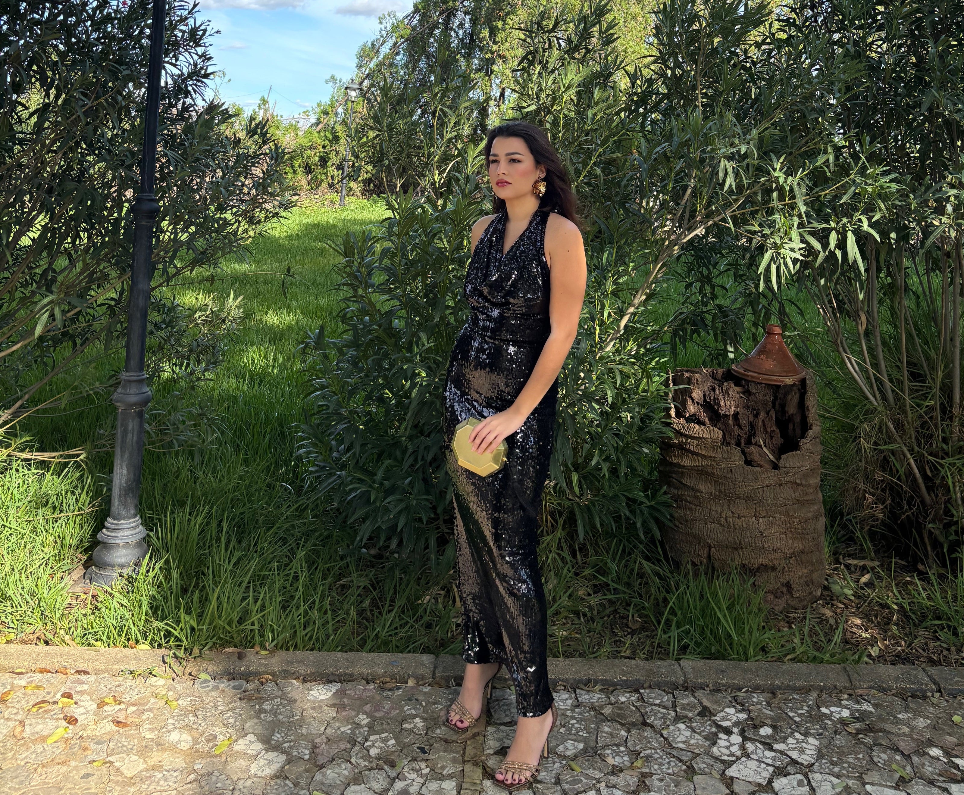 Vestido Tina lentejuelas