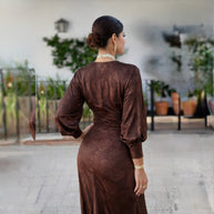 Vestido Mara Marrón