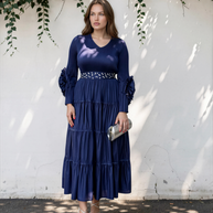 Vestido Camila azul