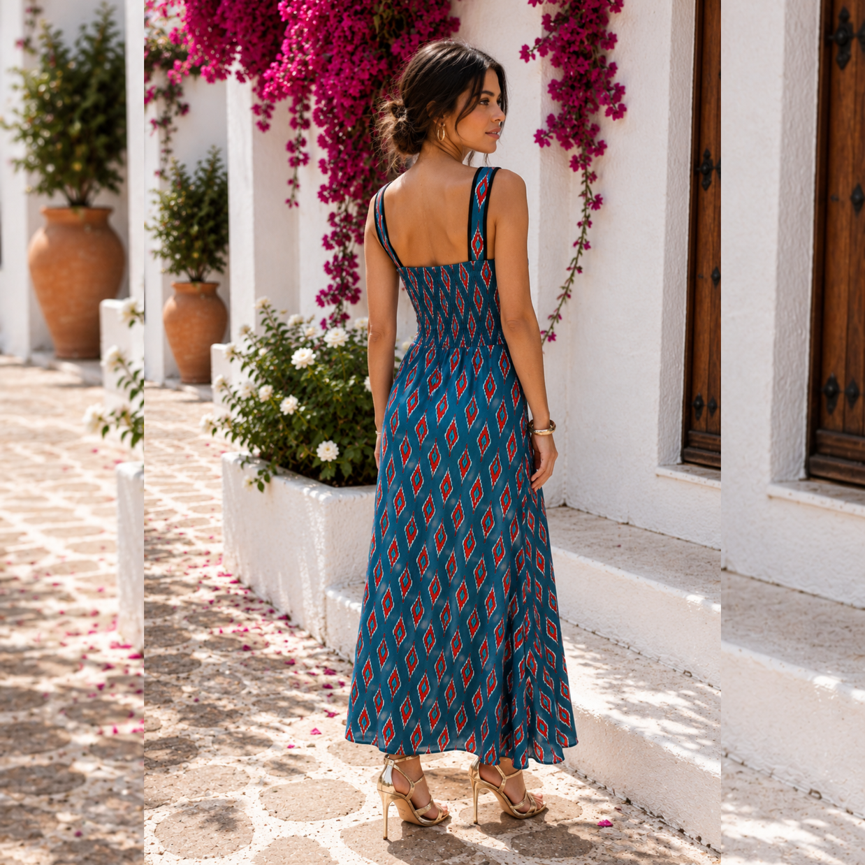 Vestido Natalia azul