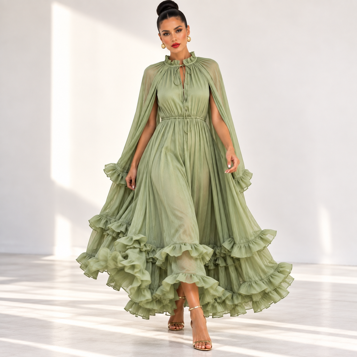Vestido Gina verde