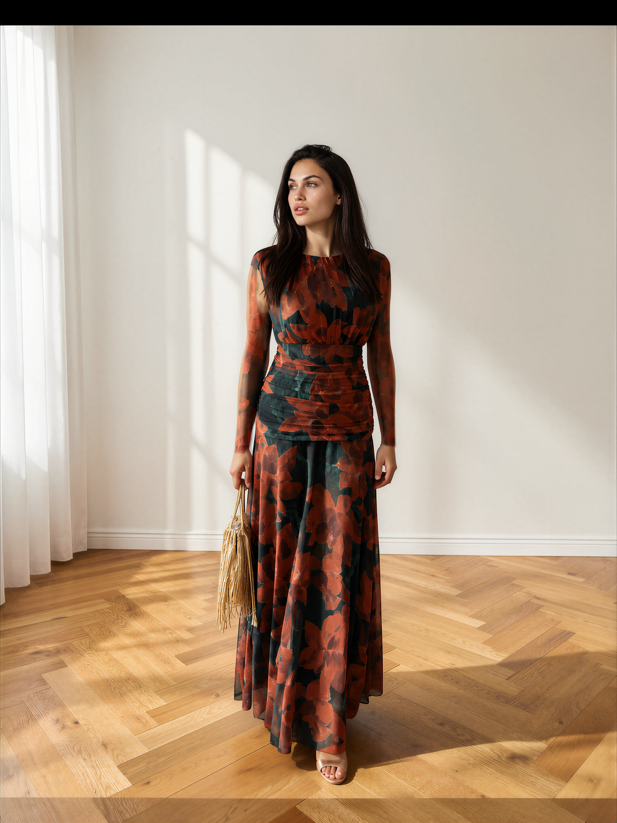 Vestido Jimena flores