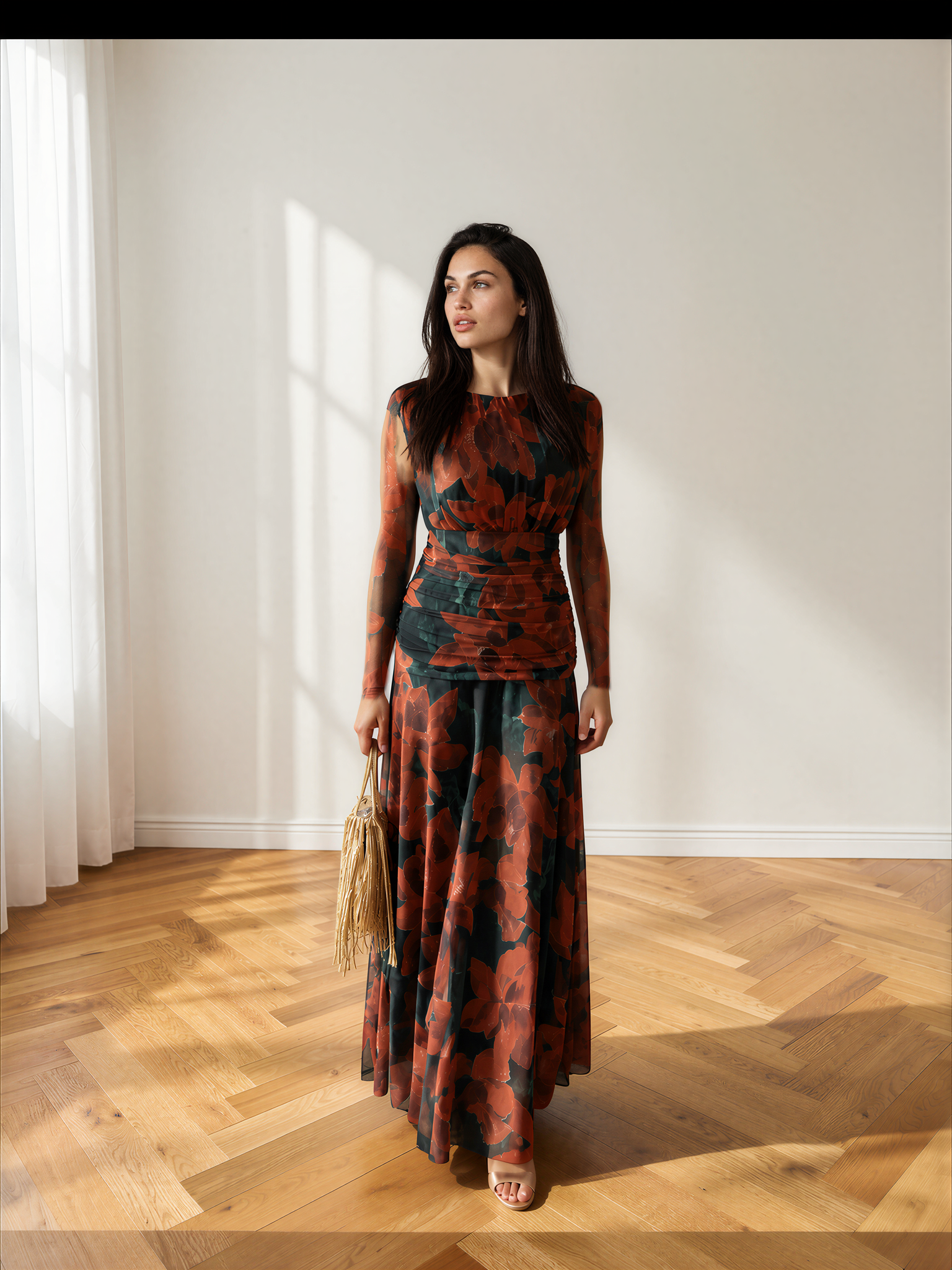 Vestido Jimena flores