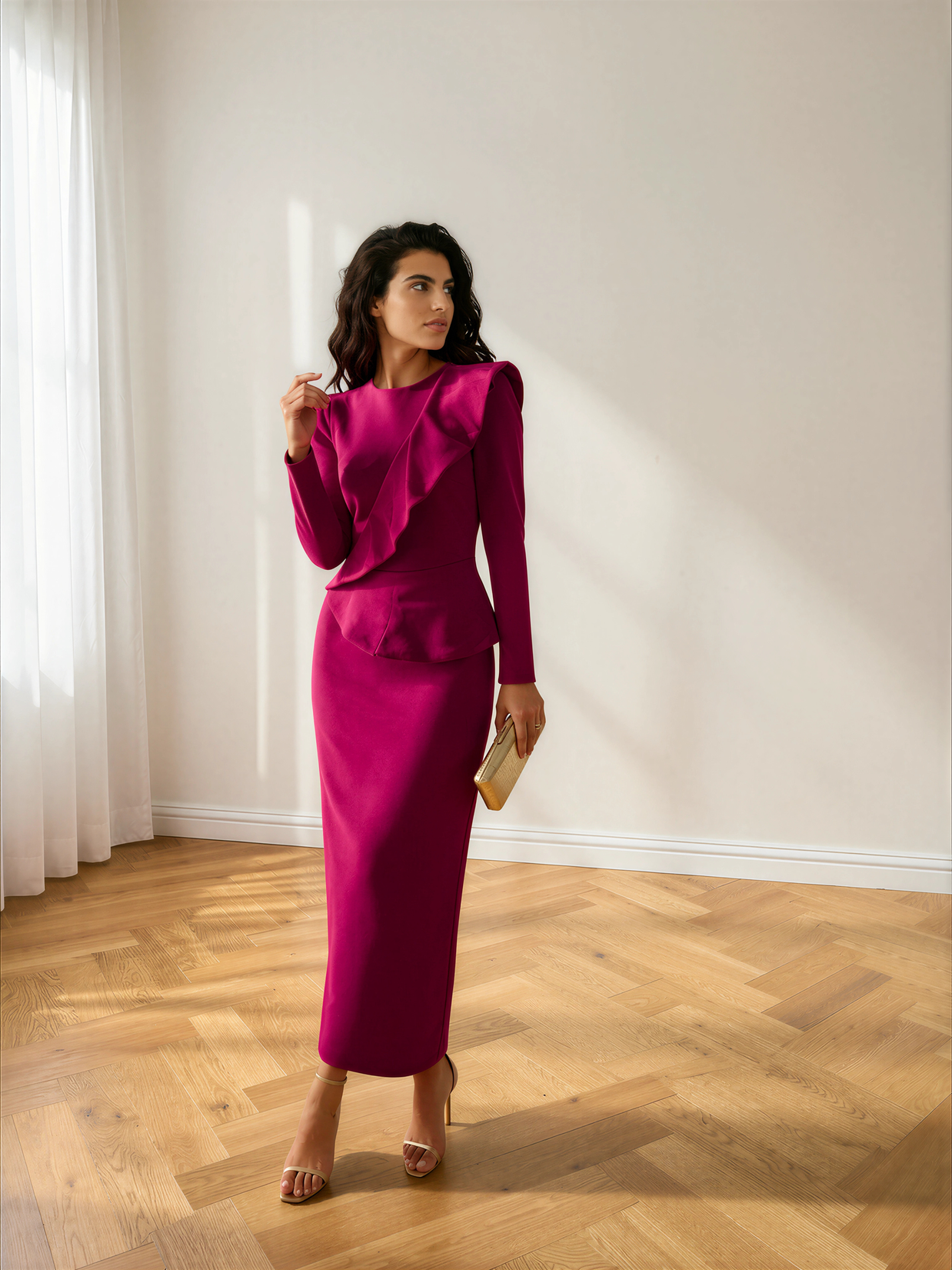Vestido Allegra Buganvilla