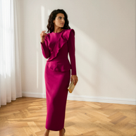 Vestido Allegra Buganvilla
