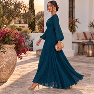 Vestido Valeria petróleo