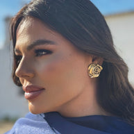 Pendientes Rosa oro