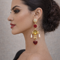 Pendientes de cruces Mía