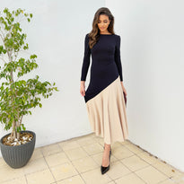 Vestido Clarisa Marino / Beige