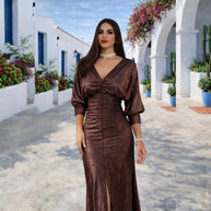 Vestido Mara Marrón