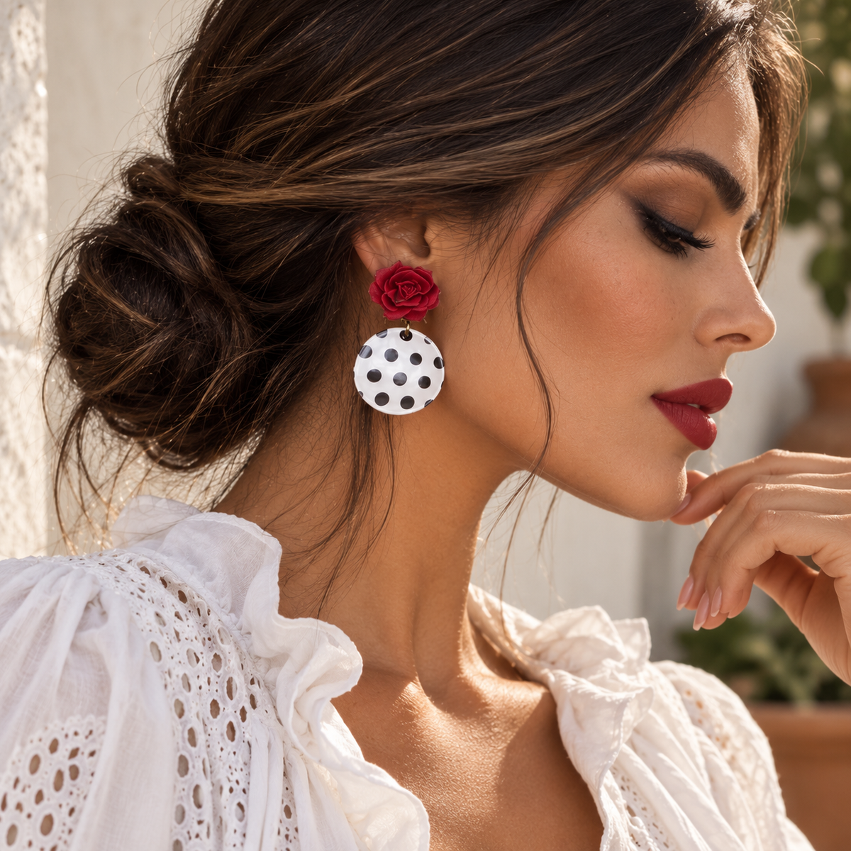 Pendientes “Lunares Manuela”