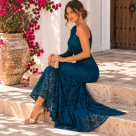 Vestido Eleonora Petróleo