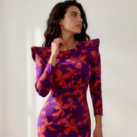 Vestido Cassie Morado