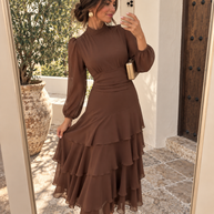 Vestido Ornella Marrón