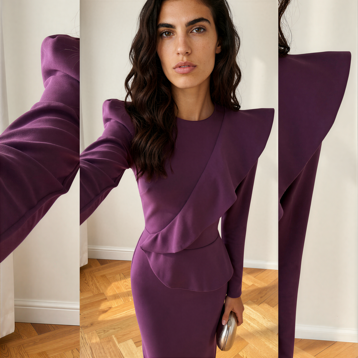 Vestido Allegra vino