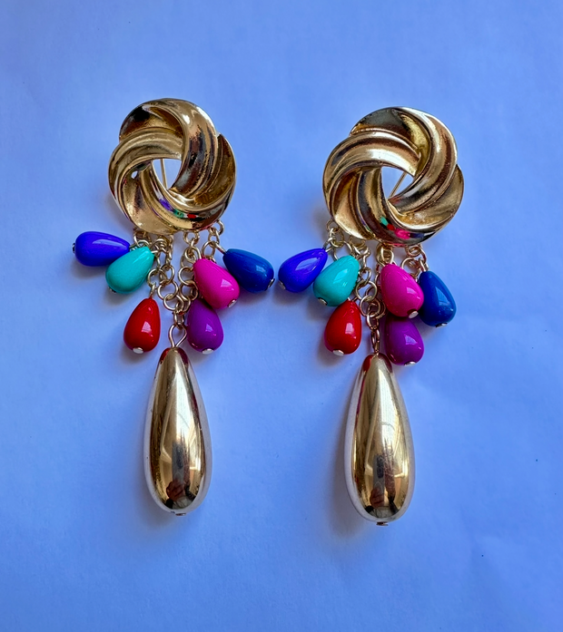 Pendientes Lara tricolor