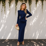 Vestido Allegra Azul Marino