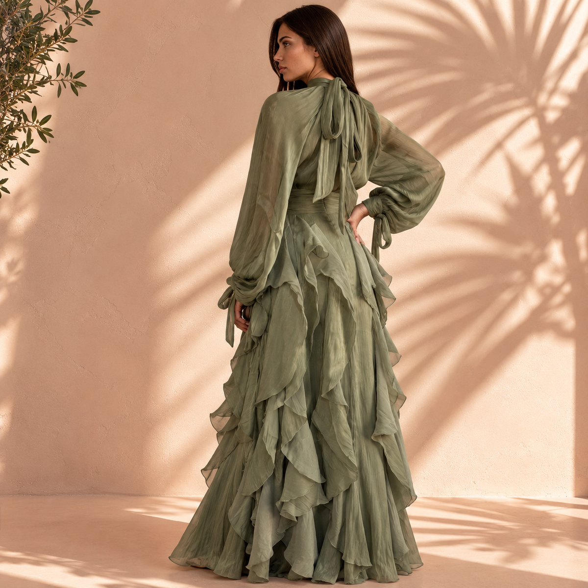 Vestido Casandra Verde