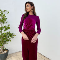 Vestido Carmela Buganvilla