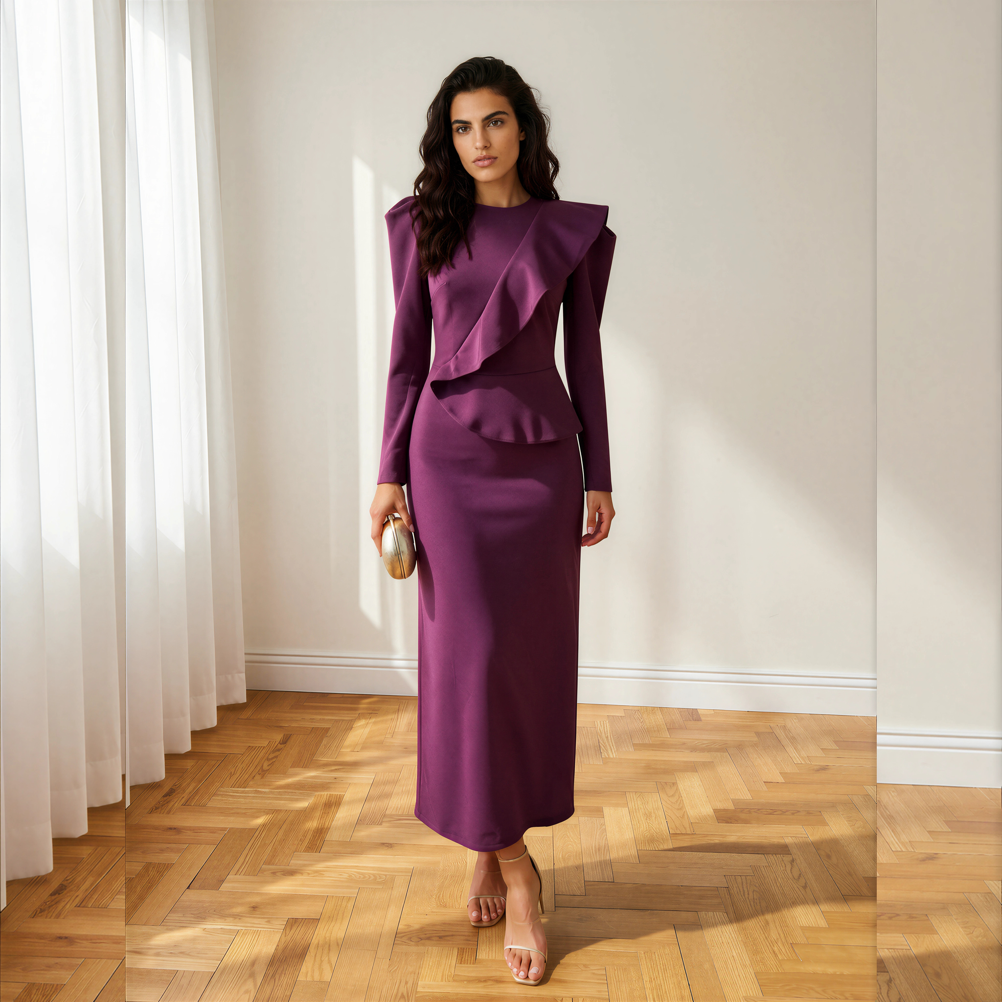 Vestido Allegra vino
