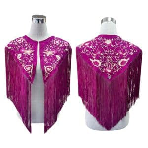 Capa bordada flamenca