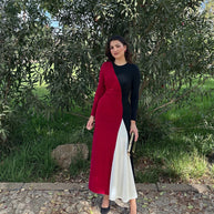 Vestido Tricolor Noa